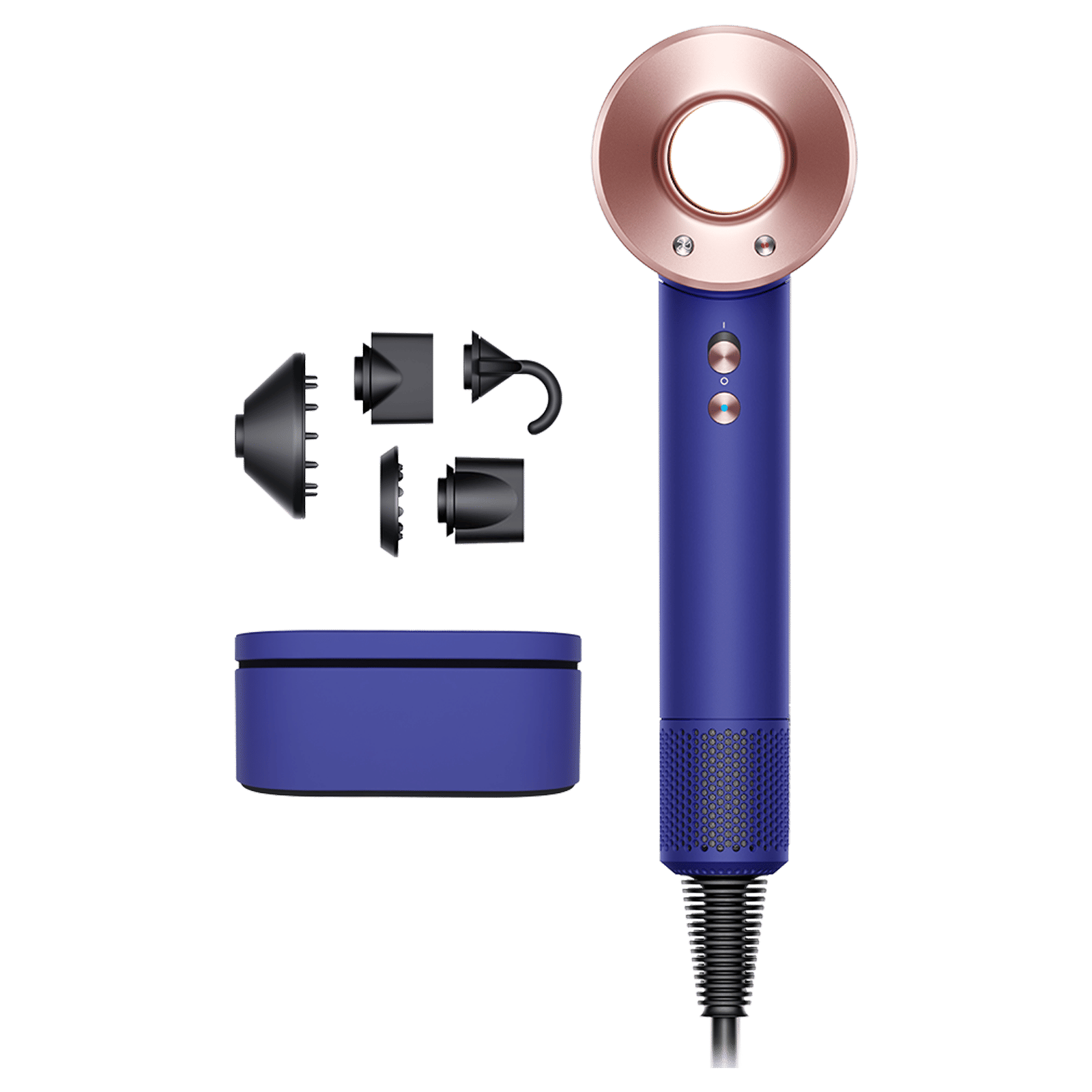 Buy Dyson Supersonic Hair Dryer With 4 Heat Settings And Cool Shot Diffuser Vinca Blue And Rose 2773